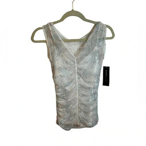 NWT CITY UNLTD. RUCHED Y2K TOP